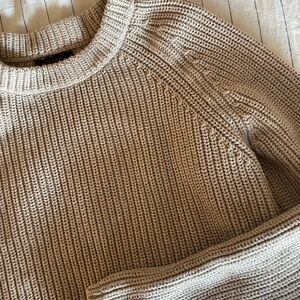 Quince Classic Cream Crew Neck Sweater